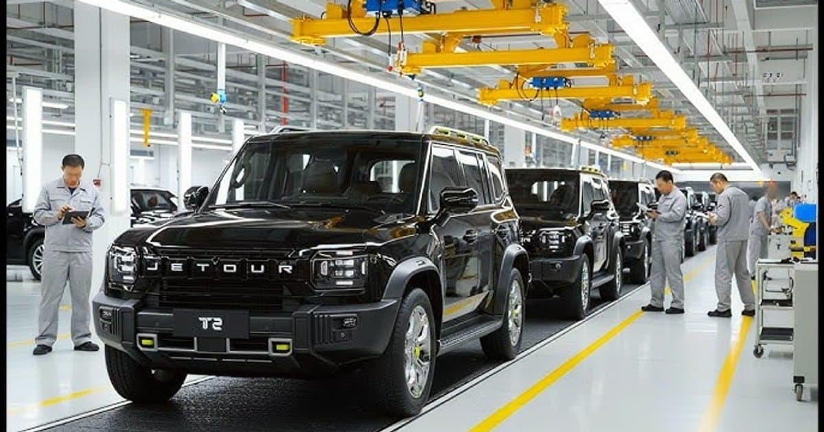 Jetour, Güney Afrika'yı T1 ve T2 SUV Modelleri İçin Üretim Üssü Yapıyor